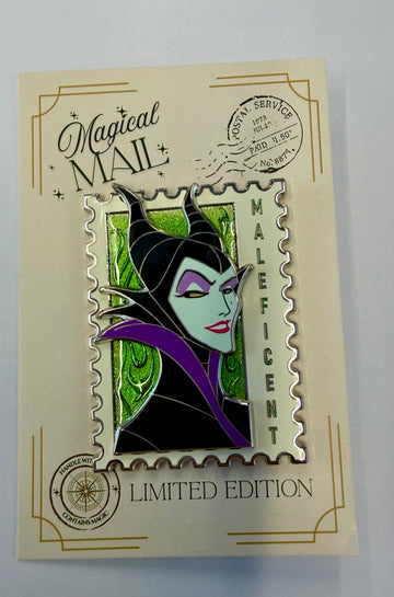 *PP* Magical Mail Maleficent LE 100 MT Fantasy Pin