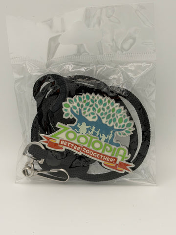 WDI Zootopia Better Zoogether Cast Bolo Lanyard Tree Of Life