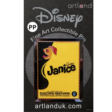 *AP/PP* Artland Janice Electric Mayhem Poster LE Pin
