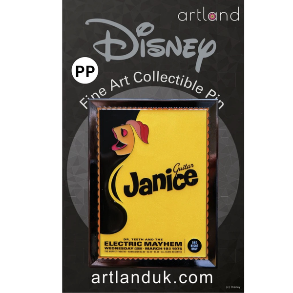 *AP/PP* Artland Janice Electric Mayhem Poster LE Pin