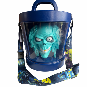 Disney Parks 2026 Haunted Mansion Hatbox Ghost Light Up/Sound Popcorn Bucket