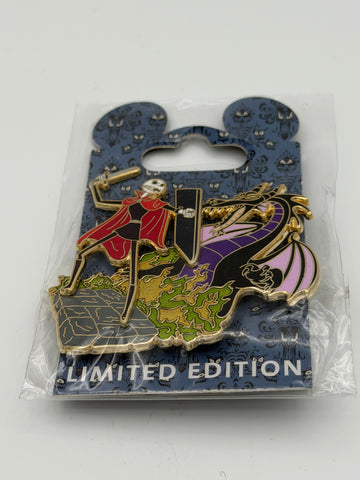 WDI Nightmare Before Christmas Jack Skellington Maleficent LE Pin