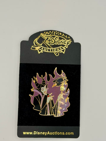 Disney Auctions P.I.N.S. Maleficent & Diablo Limited Edition Pin