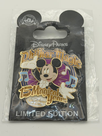 Disney Cast Member Exclusive Mickey's Philharmonic 15 Year Anniversary LE Pin
