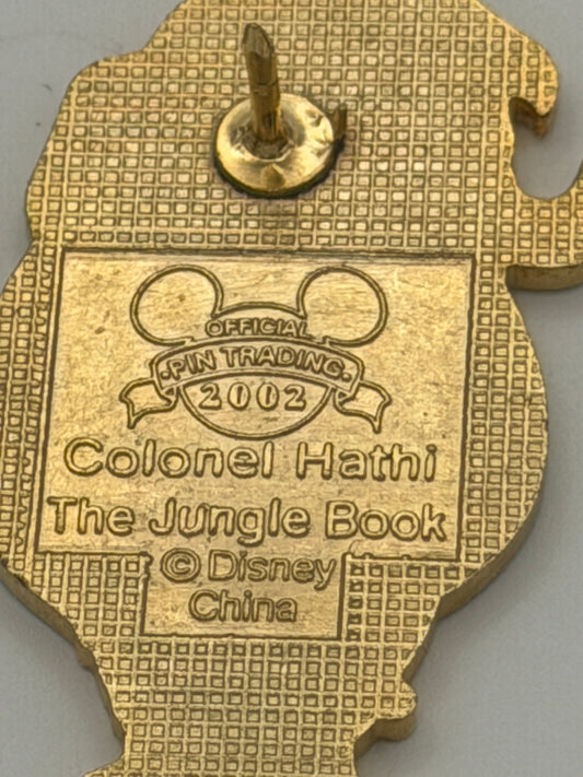 Jungle Book Colonel Hathi Disney Pin