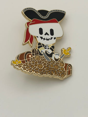 WDI aDorbs! Pirates of the Caribbean Skeleton Chest Chaser Pin LE 400