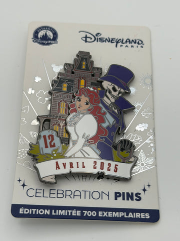 Phantom Manor Avril 2025 DLP Pin LE 700 Disneyland Paris