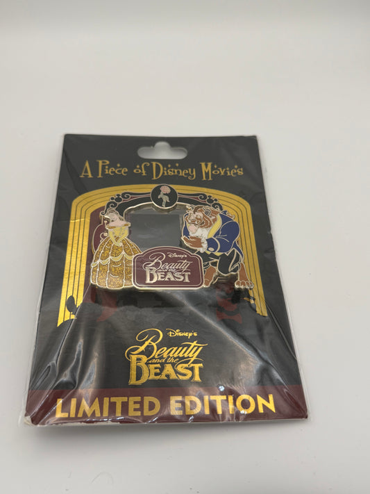 A Piece Of Disney Movies, Beauty And The Beast - Yellow Dress Belle and Beast Dancing Scene LE Pin