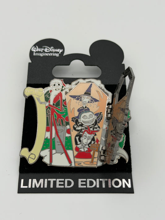 WDI Nightmare Before Christmas/Haunted Mansion Lock Shock Barrel Hinge Pin - LE 300