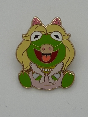 Disney Pin WDI MOG Adorbs - Kermit as Miss Piggy, Muppets Haunted Mansion LE 300