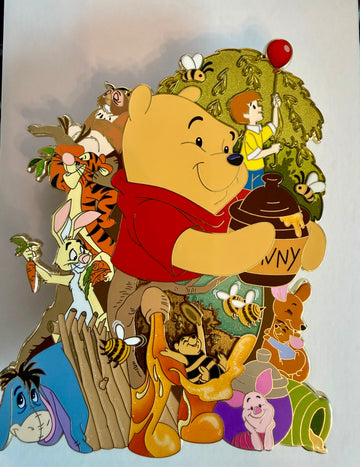 *PP* Winnie the Pooh Limited Edition Fantasy Pin by Magical Trends FL