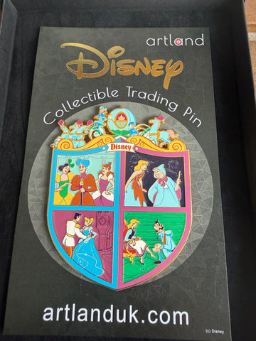 Artland Cinderella Crest Jumbo Pin