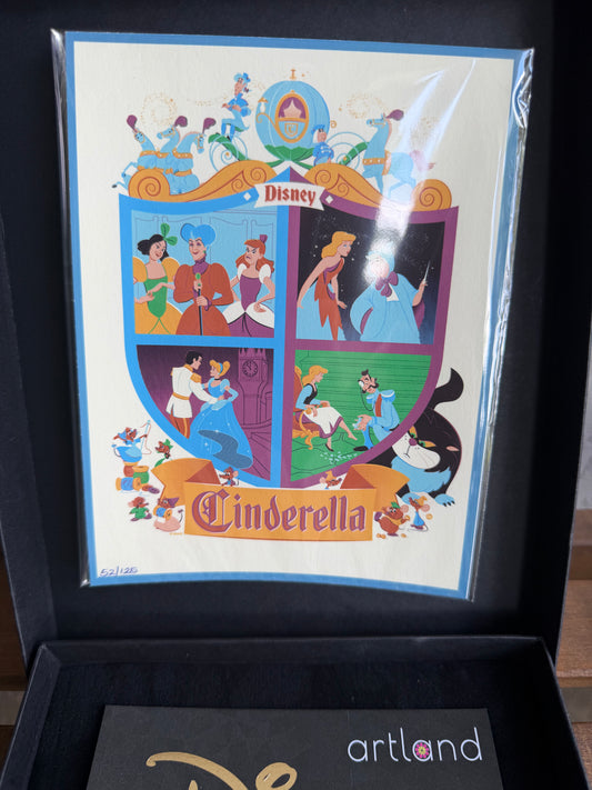 Artland Cinderella Crest Jumbo Pin