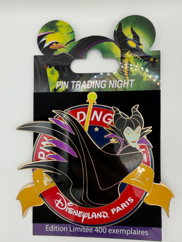 Disneyland Paris - Pin Trading Night - Maleficent Super Jumbo Pin - LE 400