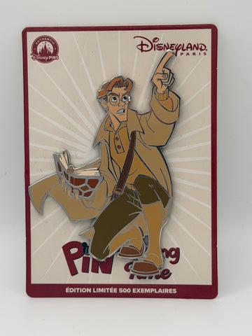 Disneyland Paris Pin Trading Time Atlantis Milo Limited Edition Pin