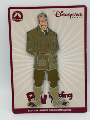 Disneyland Paris Pin Trading Time Atlantis Commander Rourke Limited Edition Pin