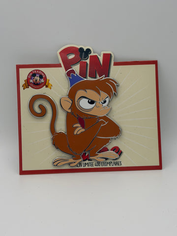 Disneyland Paris Pin Trading Time Aladdin Abu Limited Edition Pin