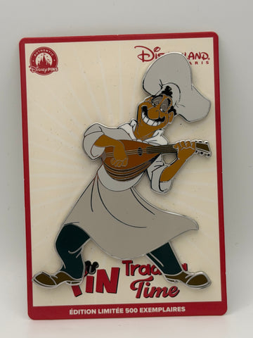 Disneyland Paris Pin Trading Time Lady and the Tramp Joe Limited Edition Pin