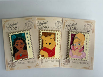 Magical Mail Series 3 Fantasy Pin Stamp Set