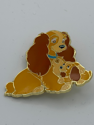 Disneyland Shanghai Lady and Puppy Pin