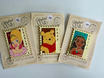 *PP* Magical Mail Series 3 Fantasy Pin Stamp Set