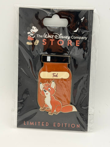 DEC D23 Shades of Magic Paint Jar Tod Fox and the Hound LE Pin