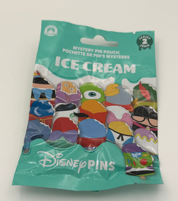 Disney Parks Ice Cream (Series 2) 5-Pin Mystery Pouch
