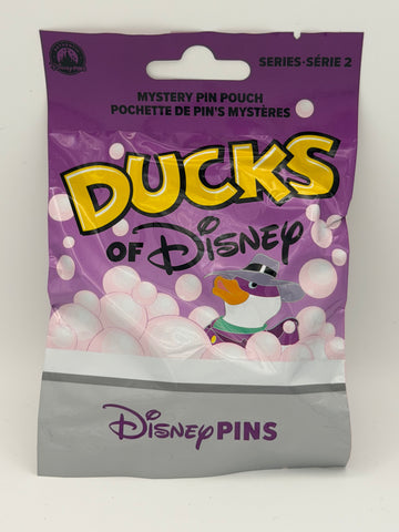 Disney Parks Ducks of Disney Series 2 Mystery Pin Pouch - 5 Pin Bag