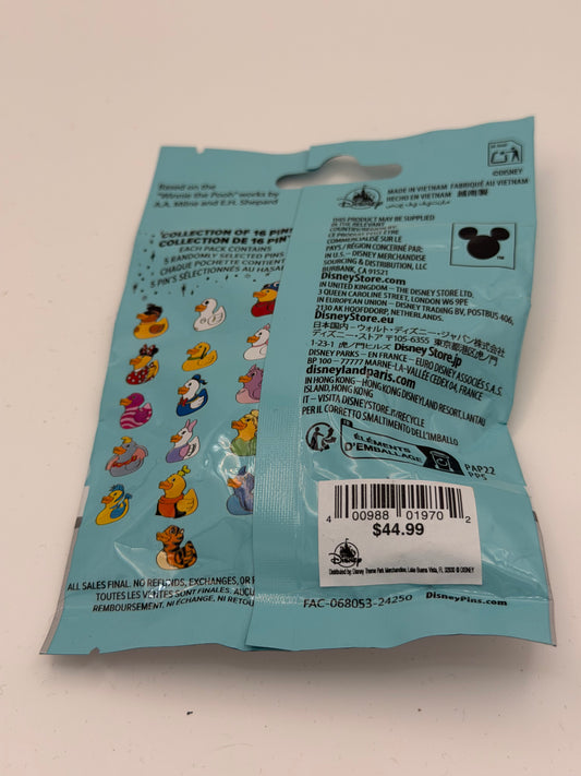 Disney Parks Ducks of Disney Series 1 Mystery Pin Pouch - 5 Pin Bag