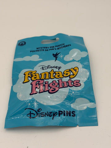Disney Parks Fantasy Flights Mystery Pin Pouch - 5 Pin Bag