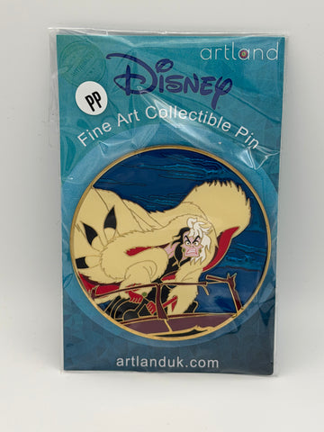 *AP/PP* Artland 101 Dalmatians Cruella Villains Series Limited Edition Pin