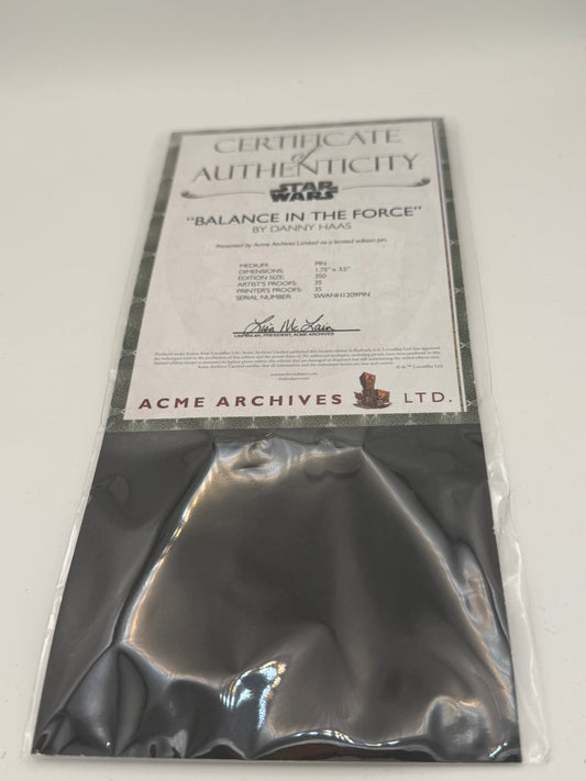 ACME Balance in the Force Anakin Darth Limited Edition Pin