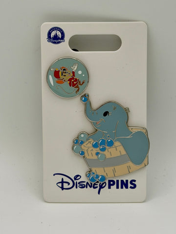 Disney Parks Dumbo and Timothy Mouse Bath Two-Pin Set