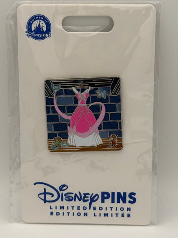 UK Selfridges Cinderella Pink Dress Gus Gus & Jaq Bluebirds LE Pin