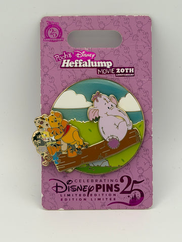 Pooh's Heffalump Movie 20th Anniversary Limited Edition Slider Pin
