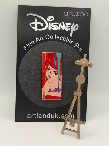 Disney Artland 2023 Little Mermaid Ariel Paint Drip Easel LE 150 Pin