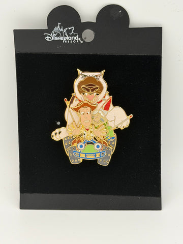 Toy Story - Buzz & Woody Riding Remote Control Car - Limited Edition 1500 Pin
