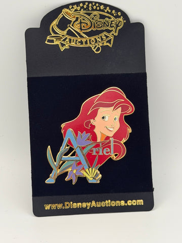 Disney Auctions - Ariel Name Pin Limited Edition