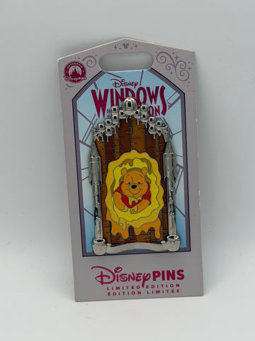 Winnie The Pooh Window Of Attraction Limited Edition Disney Pin
