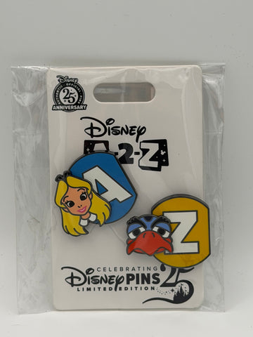 A-2-Z Series A&Z Alice Zazu Limited Edition Pin Set - Event Exclusive