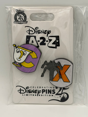 A-2-Z Series C&X Chip X-Wing Limited Edition Pin Set