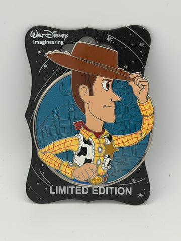 WDI Woody Toy Story Profile Pin - LE 250