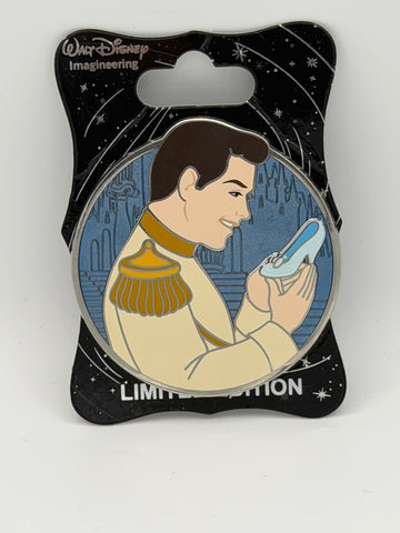 WDI Prince Charming Profile Pin - LE 250