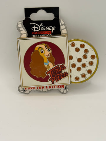 DSSH Pizza Series Lady & The Tramp LE Pin