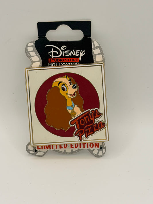 DSSH Pizza Series Lady & The Tramp LE Pin