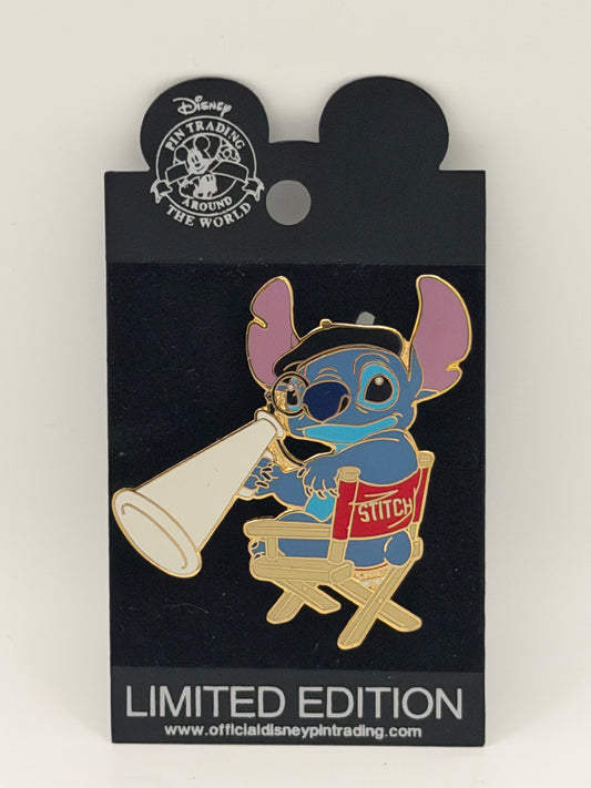 Disney Auctions Stitch Director LE 250 Pin