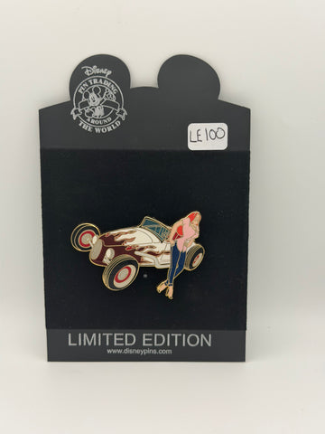 Disney Shopping Jessica Rabbit Hot Rod Classic Car Custom Convertible LE 100