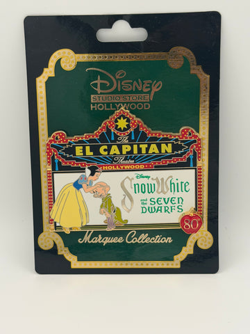 DSSH El Capitan Snow White and the Seven Dwarfs Marquee LE Pin