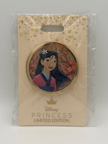 WDI Mulan Princess LE Glitter Pin