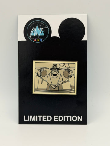 Disney Films Mystery Series Big Hero 6 Armored Baymax Hiro LE 600 Chaser Pin